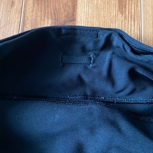 black lulu leggings